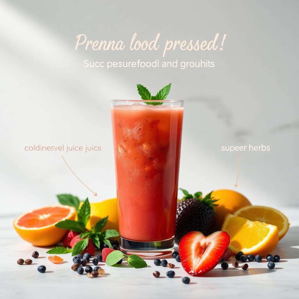 Customized Drink — coming soon